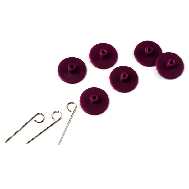 KnitPro Inter-changeable Knitting Needles - Cables & Connectors - For Symphonie or Nova tips - Keys and caps