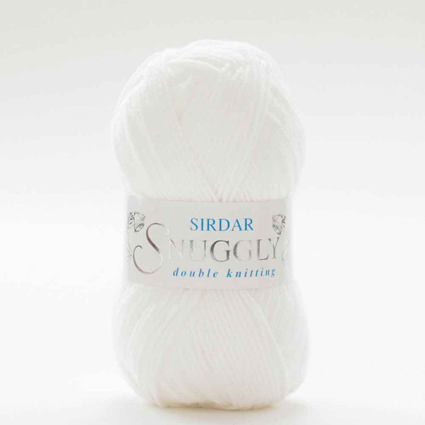 Sirdar Snuggly DK Knitting Yarn, 100g Balls | 251 White