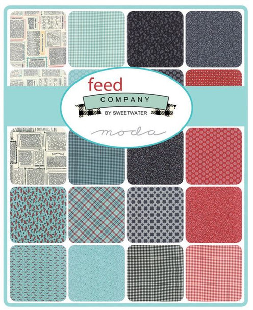 Feed Company | Sweetwater | Moda Fabrics | Charm Pack - Swatch Image