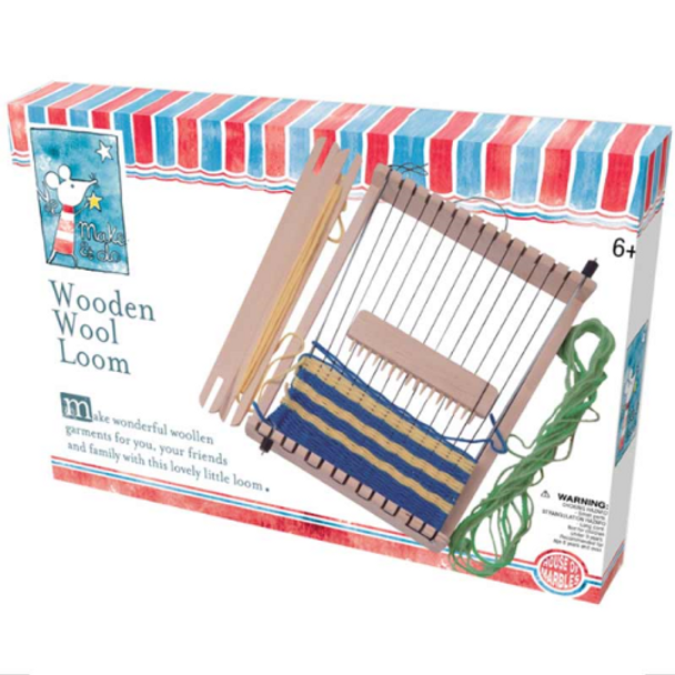 Make & do Wooden Wool Loom | House of Marbles