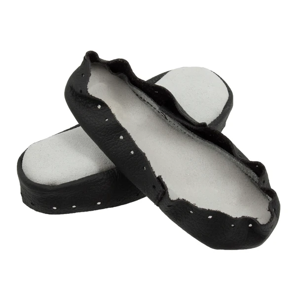 Regia Ledersohlen Moccasins, Leather Soles for Hand Knitted Slipper Socks - Main Image