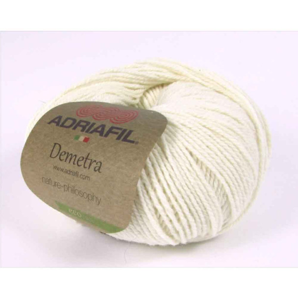  Adriafil Demetra DK Knitting Yarn, 50g Balls - 60 Milk