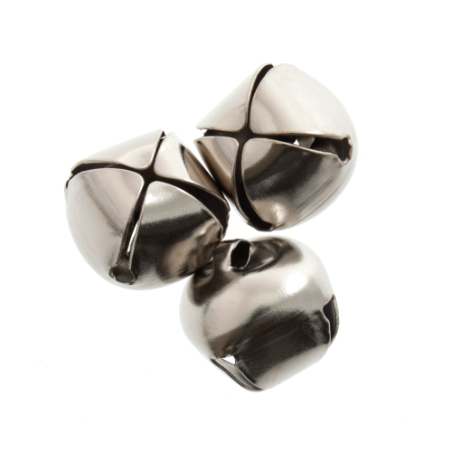 Silver Coloured Jingle Bells | Trimits |  Various Sizes.