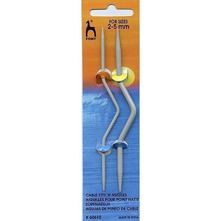 Pony Cable Needles Bent - 2mm - 5mm | Main Image