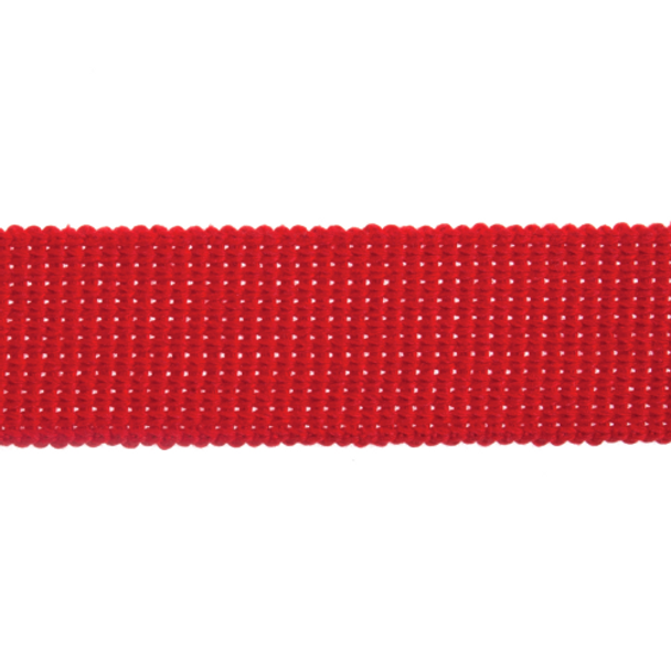 Acrylic / Cotton Webbing | 30 mm | Red | Essential Trimmings