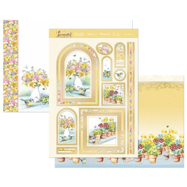 Hunkydory | Luxury Topper Sets | Garden Treasures |  Love Blossoms