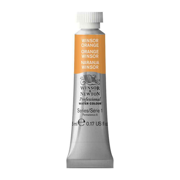 Winsor & Newton | Professional Watercolour, 5ml | Winsor Orange