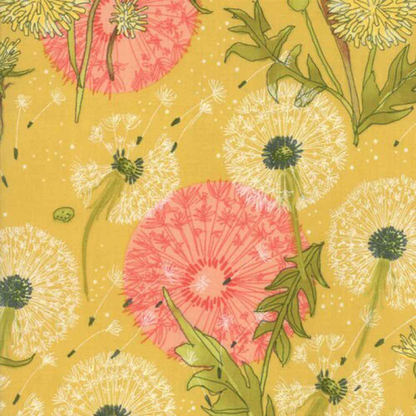 Dandi Annie | Robin Pickens | Moda Fabrics | 48630-18 | Dandelion Dance Maize