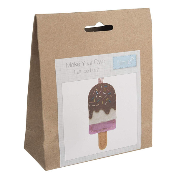 Trimits | Make Your Own Felt Decorations | Ice Lolly - the packaging