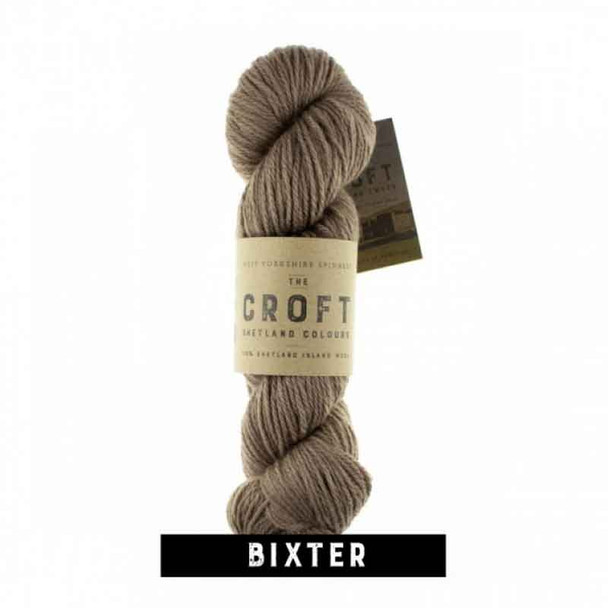 WYS The Croft Shetland Aran Solid Colours Knitting Yarn 100g Hanks | 421 Bixter