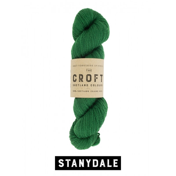 WYS The Croft Shetland Aran Solid Colours Knitting Yarn 100g Hanks | 1011 Stanydale