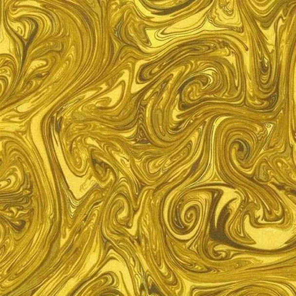 Marble Michael Miller EQS Fabric | Gold
