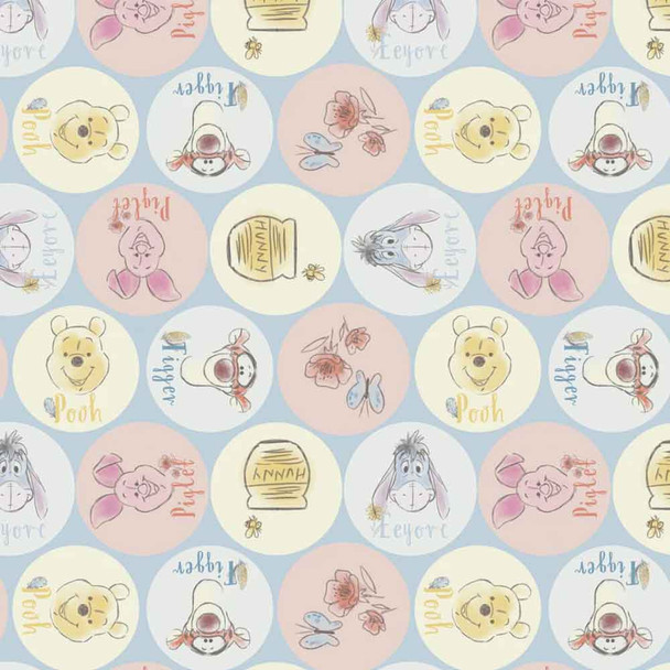 Nutex UK Limited | Disney Pooh Friends Circles Names - Main Image