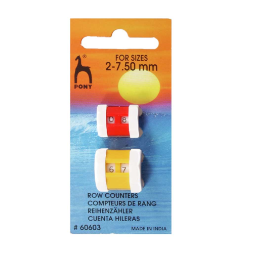 Pony Row Counters Twin Pack -  2 - 5mm / 5.5 - 7mm