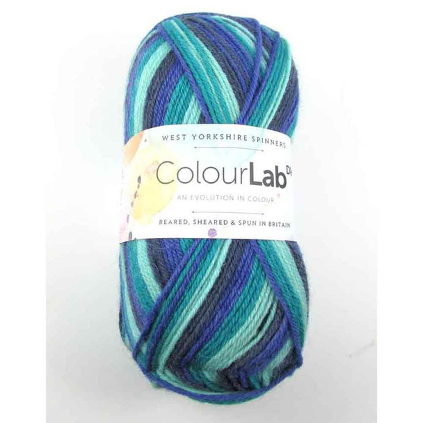 WYS ColourLab DK Knitting Yarn, 100g Balls | 892 Frosty Blues