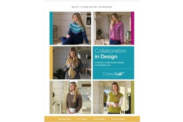 Collaboration in Design in Colour Lab DK Knitting Pattern Book (11 Patterns) | West Yorkshire Spinners - Book Cover