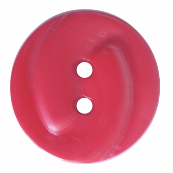 Round Buttons - Embossed | 22.5mm | Red | 2B\2564