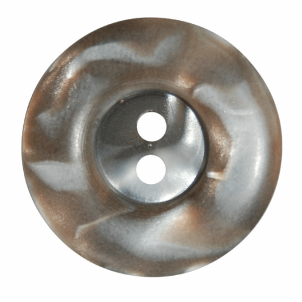 ABC Loose Buttons, Round Buttons | 22.5mm | Sliver/Beige | 2B\2557