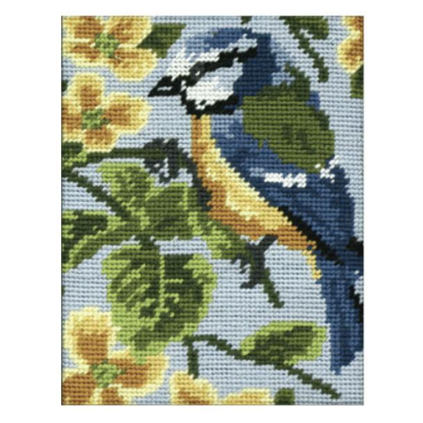 Blue Tit | Anchor Tapestry Starter Kit | 18cm x 14cm | Anchor