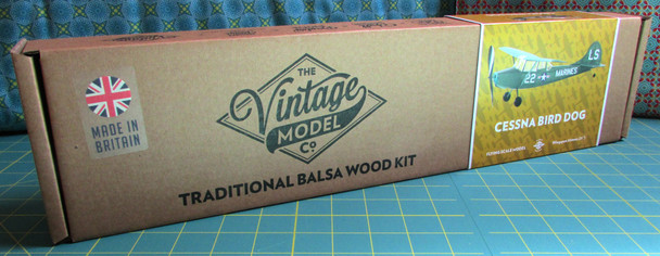 The Vintage Model Co. | Flying Model Kit | Cessna Bird Dog | Box