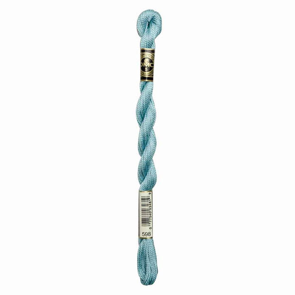 DMC No. 5 Pearl Cotton Skeins | 25m | Blues | 598