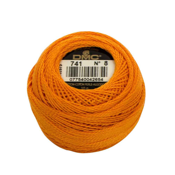 DMC No. 8 Pearl Cotton 10g Balls | 741