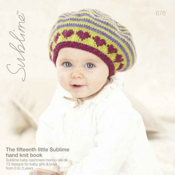 Sublime Knitting Pattern Book - The Fifteenth Little Sublime Hand Knit Book 676 (2012) | Main
