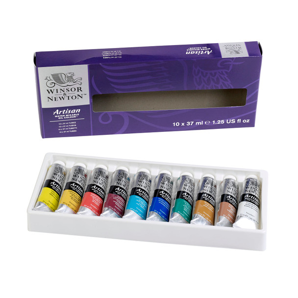 Winsor & Newton Artisan Water Mixable Oil Colour | Pack of 10