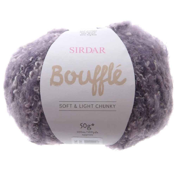 Sirdar Bouffle Chunky Knitting Yarn, 50g Balls | 724 Arial