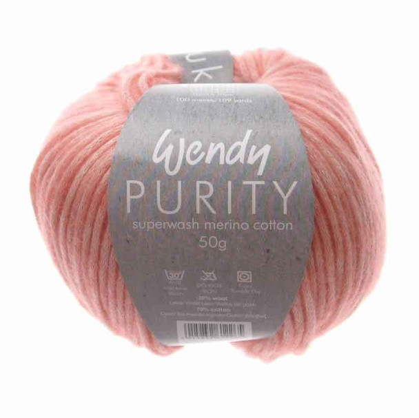 Wendy Purity Merino Cotton Knitting Yarn | 5165 Breeze