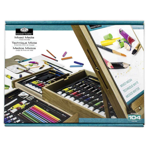 Royal & Langnickel Essentials Easel Artist Set, Mixed Media - Front