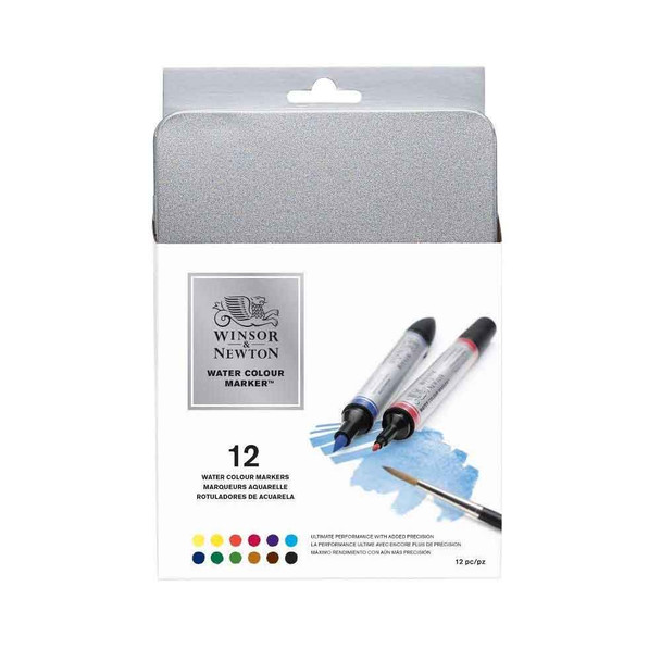 Winsor & Newton Watercolour Marker Set | 12 marker Set