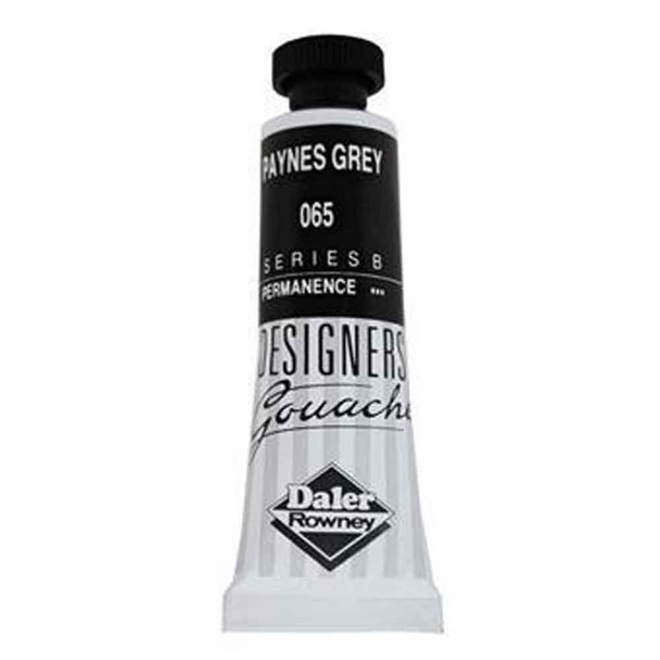 Daler Rowney Designers Gouache, 15 ml Tubes | Paynes Grey