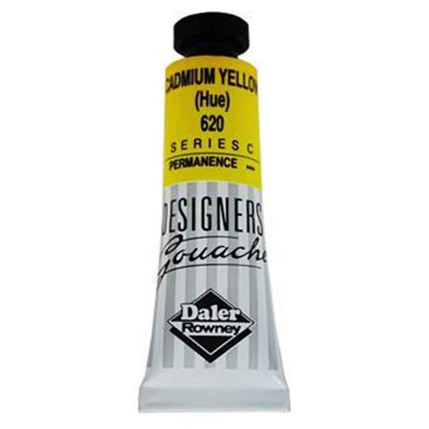 Daler Rowney Designers Gouache, 15 ml Tubes | Cadmuim Yellow Hue