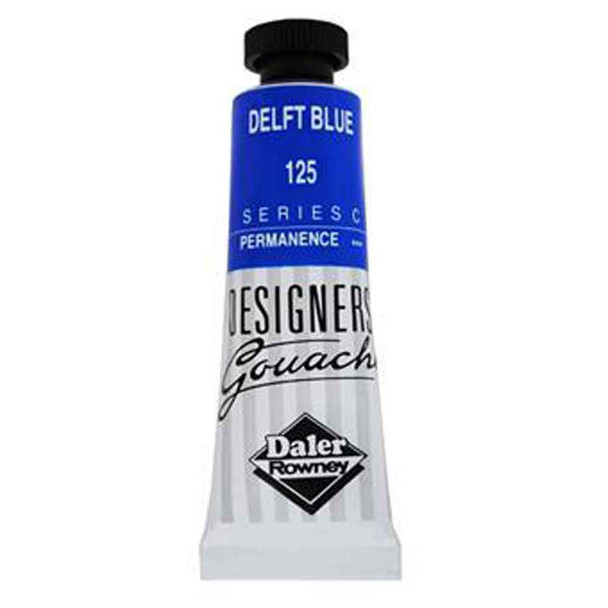 Daler Rowney Designers Gouache, 15 ml Tubes | Delft Blue