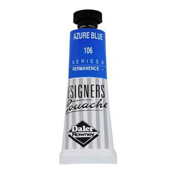 Daler Rowney Designers Gouache, 15 ml Tubes | Azure Blue