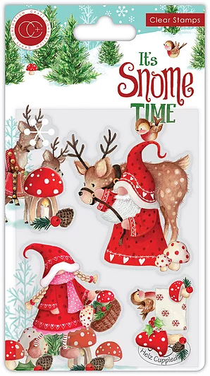 Craft Consortium | It's Snome Time | Mr & Mrs Snome Stamp Set