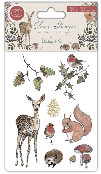 Craft Consortium | Winter Woodland | Winter Woodland Stamp Set
