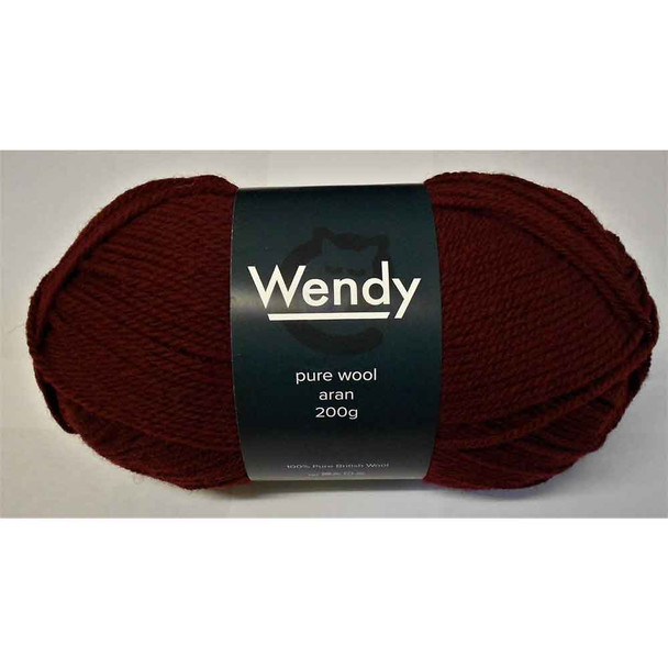 Wendy Pure Wool Aran, 200g balls | 5626 Bilberry