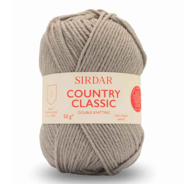 Sirdar Country Classic Dk | 50g Balls | 872 Silver Grey