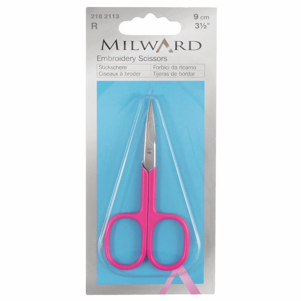 Milward | Neon Embroidery Scissors | 10cm | Various Colours