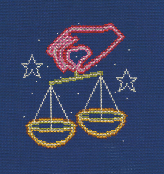 DMC | Cross Stitch Kit | Signs of the Zodiac | Libra