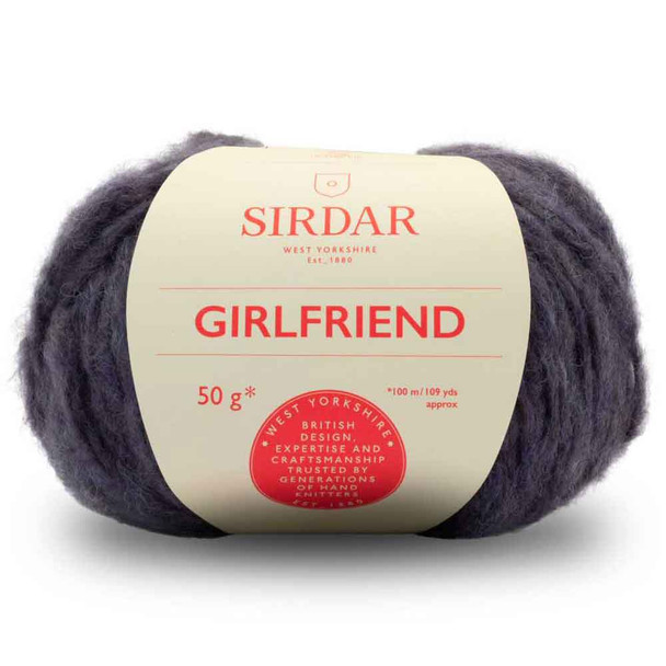Sirdar Girlfriend Chunky Knitting Yarn in 50g Balls | 254 Jeanie