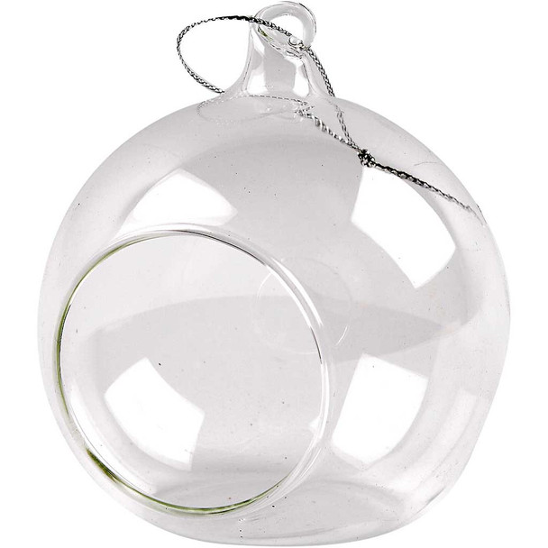 Creativ Company | Glass Ornament with Opening | 8cm
