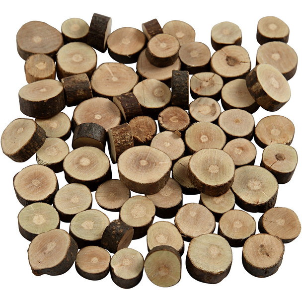 Creativ Company | Wood Mix | 10mm-15mm x 5mm | 57g