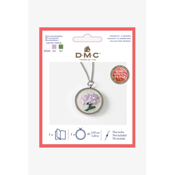 DMC | We Recommend Kits | Pearl Cotton Jewellery Sets - Circular Pendant 