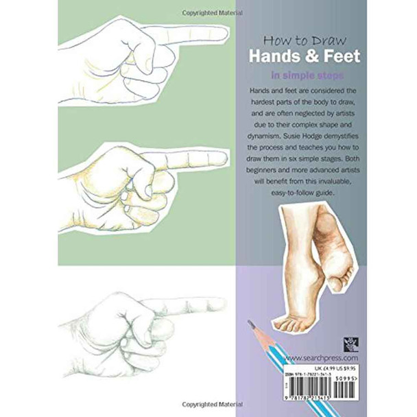 How to Draw Hand & Feet in Simple Steps by Susie Hodge