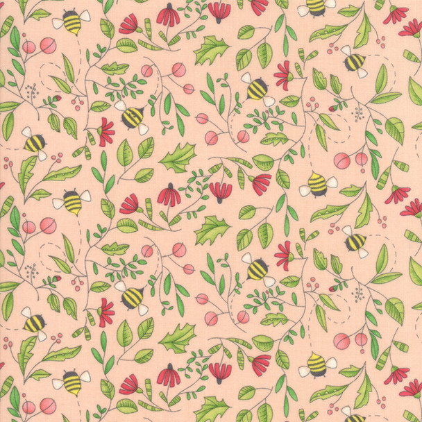 Painted Meadow | Robin Pickens | Moda Fabrics | 48662-15 | Petal