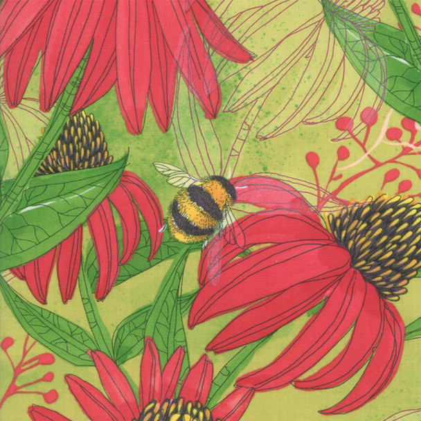 Painted Meadow | Robin Pickens | Moda Fabrics | 48660-13 | Sprig