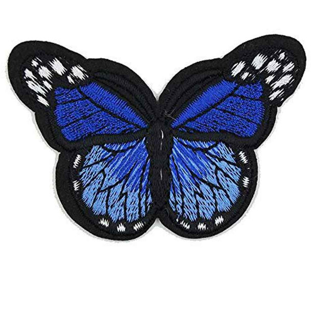 Blue Gradient Butterfly | Iron on Motif